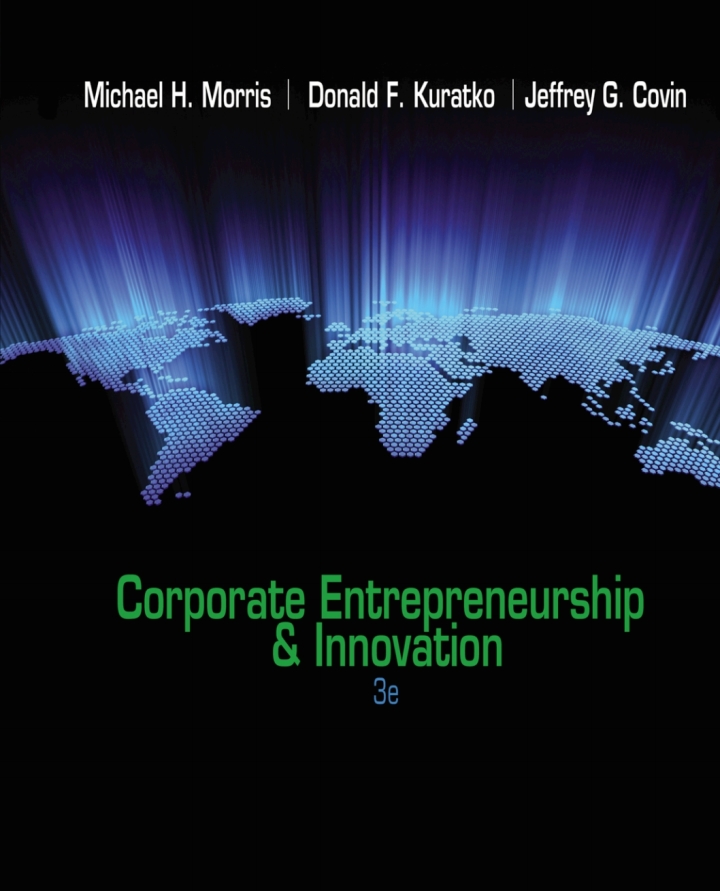 Corporate Entrepreneurship & Innovation 3rd Edition