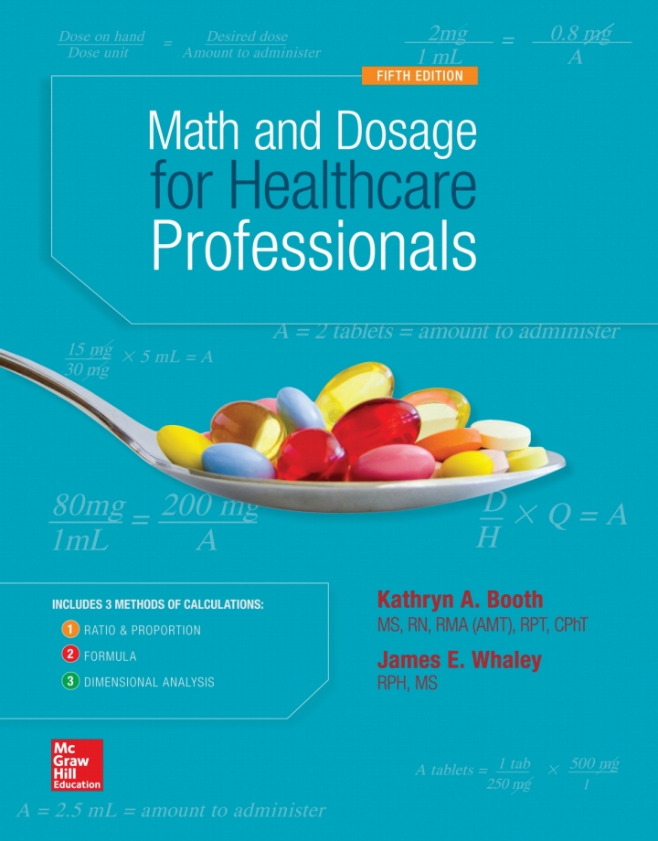Math and Dosage Calculations for Healthcare Professionals 5th Edition